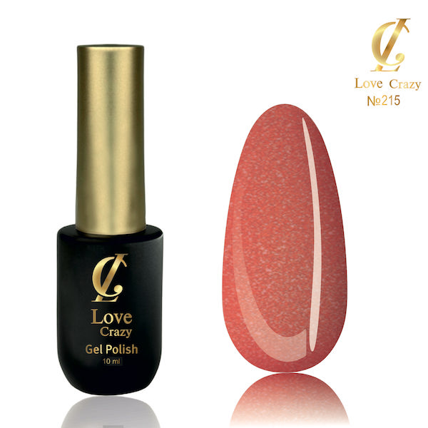 Гель-лак LOVE CRAZY 10 мл № 215