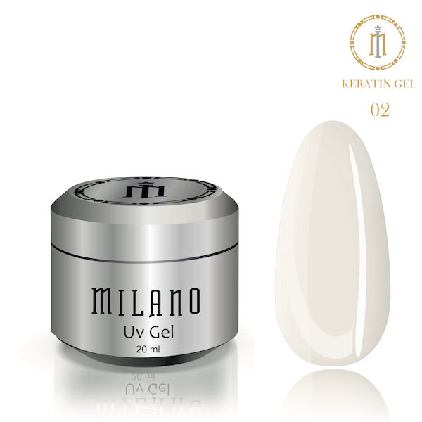 Milano Keratin Gel 20ml - № 02