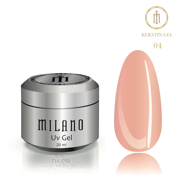 Milano Keratin Gel 20ml - № 04
